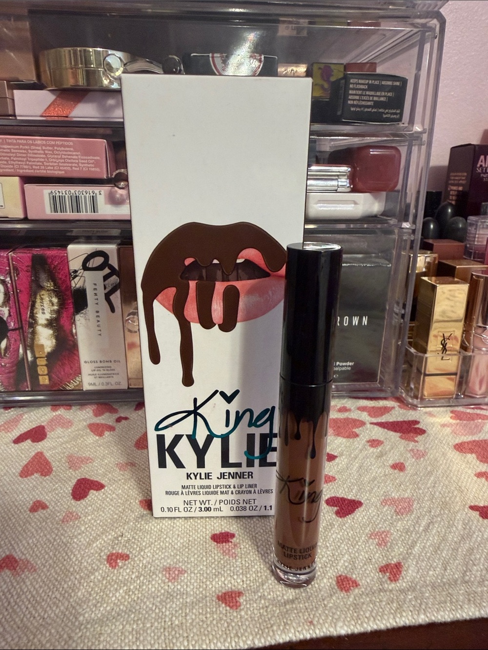 KYLIE King Kylie Matte Liquid Lipstick ONLY- Brown
